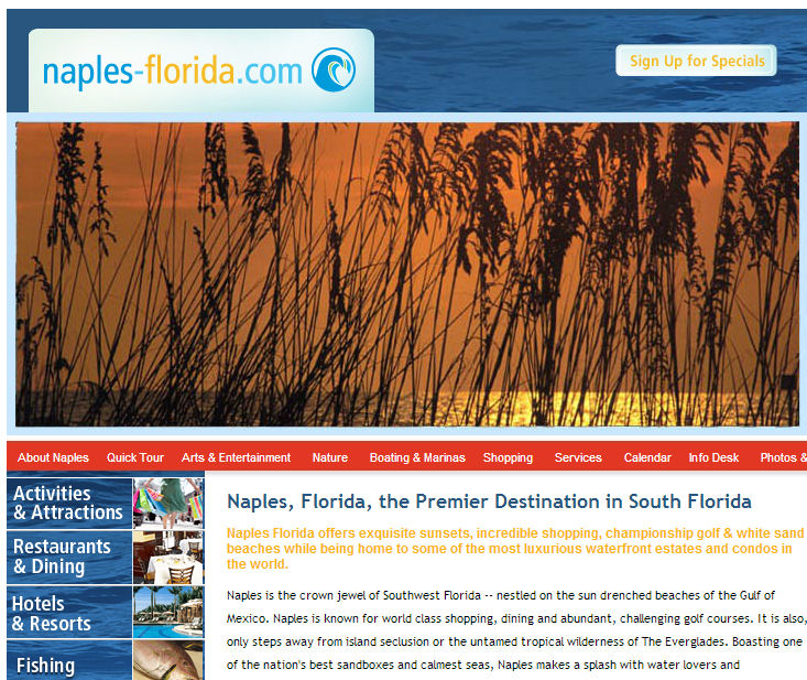 Area code 239 includes Naples, and Ft Myers. Beautiful coasts in this corner of Florida